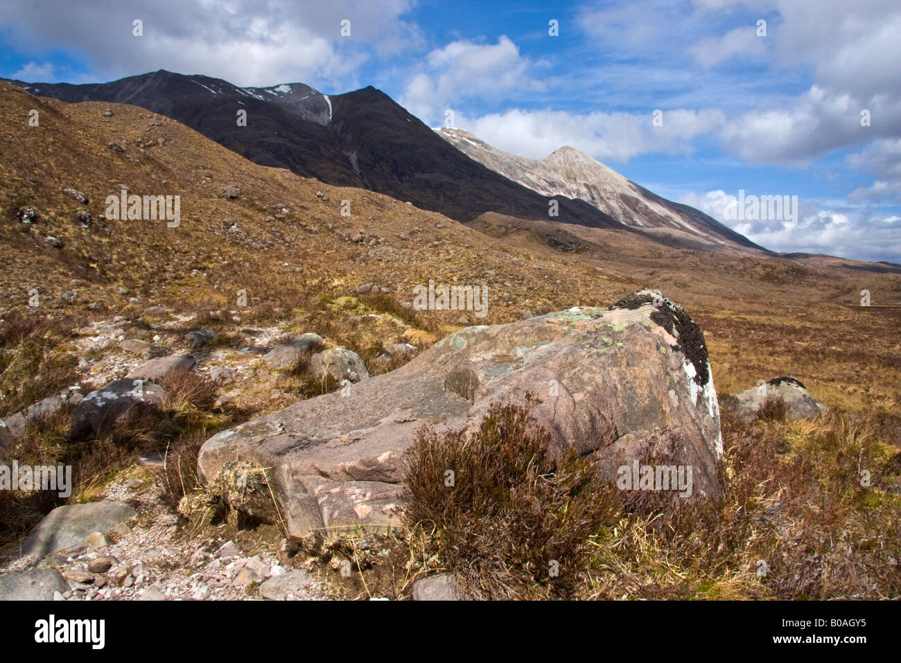 Beinn Eighe Mountain Foto de stock
