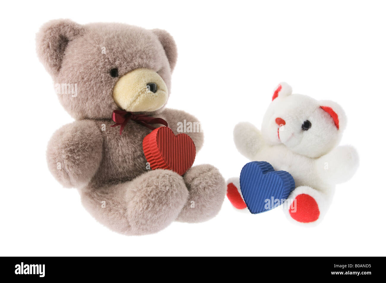 Los osos de peluche con cajas de regalo Fotografía de stock - Alamy
