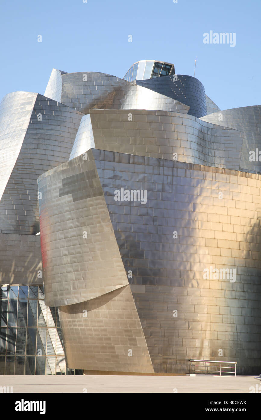Museo Guggenheim, Bilbao, Euskadi, País Vasco, España Foto de stock
