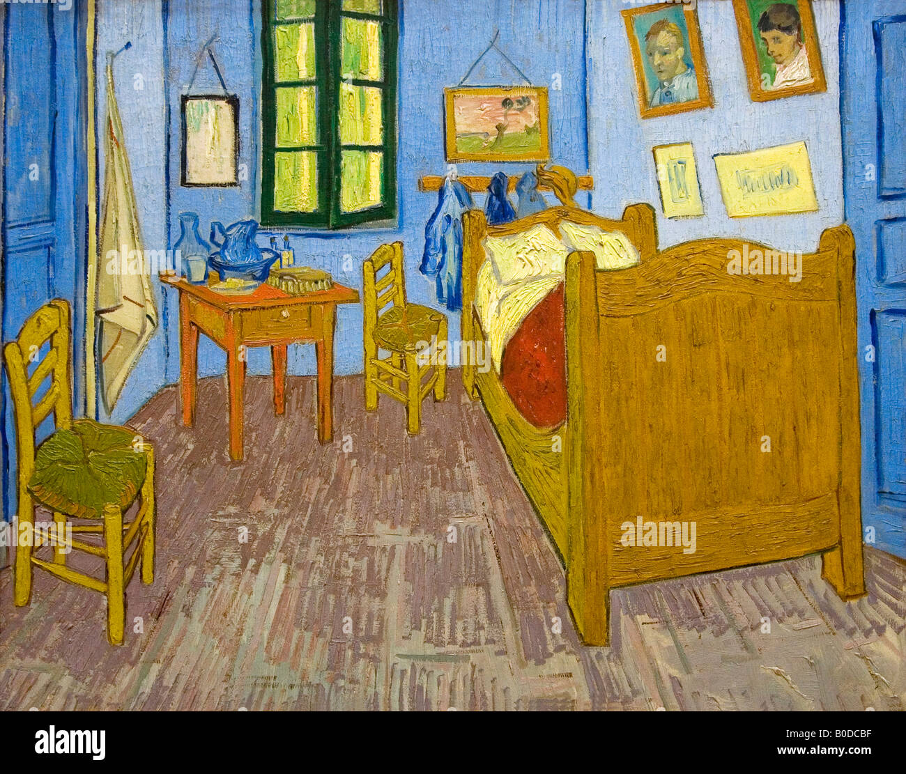 El dormitorio de Van Gogh en Arles en 1889 pintado por Vincent van Gogh