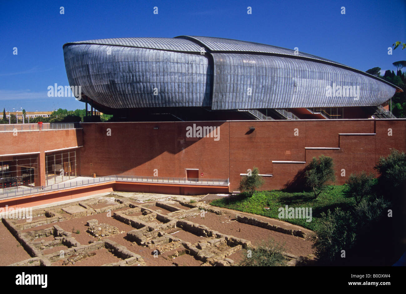 Auditorio Parco della Musica, por el arquitecto Renzo Piano, Roma, Lazio,  Italia Fotografía de stock - Alamy