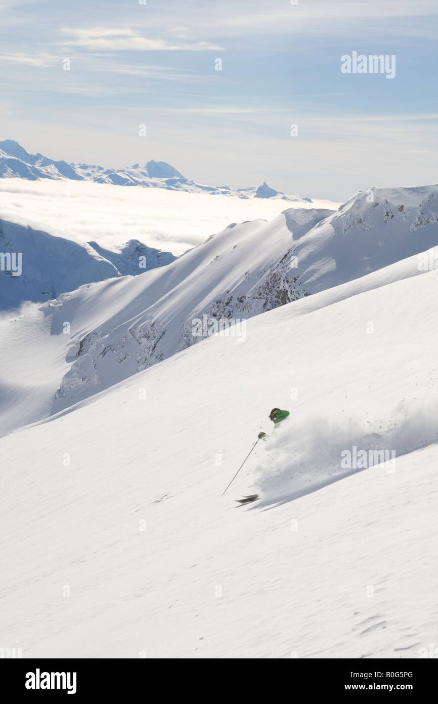 Whistler Ski British Columbia Canadá Foto de stock