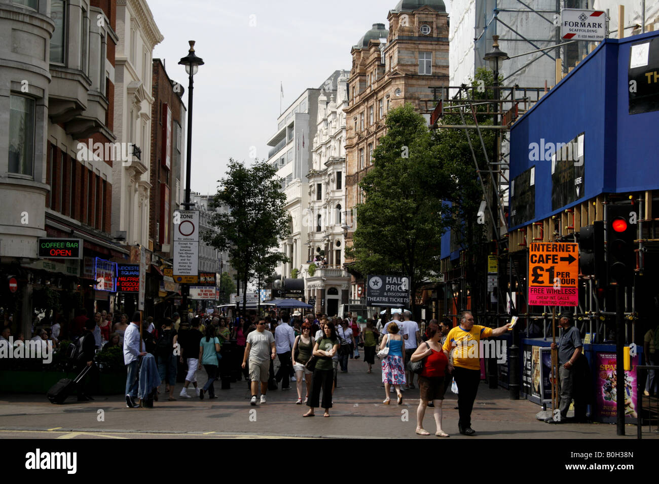 Leicester Square West End de Londres, Reino Unido 08 Foto de stock
