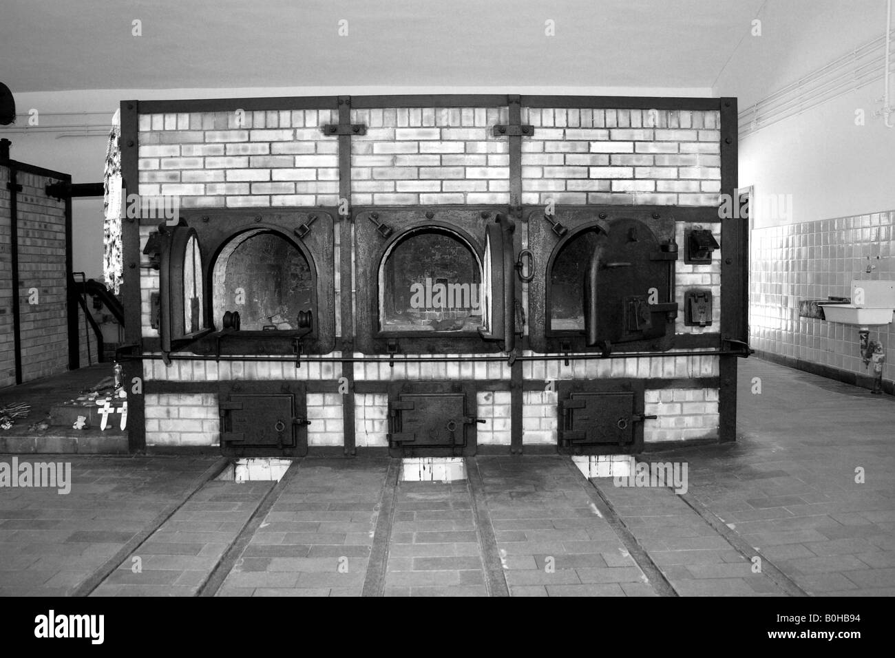 Los hornos crematorios del campo de concentración nazi de Buchenwald cerca  de Weimar en Alemania Fotografía de stock - Alamy