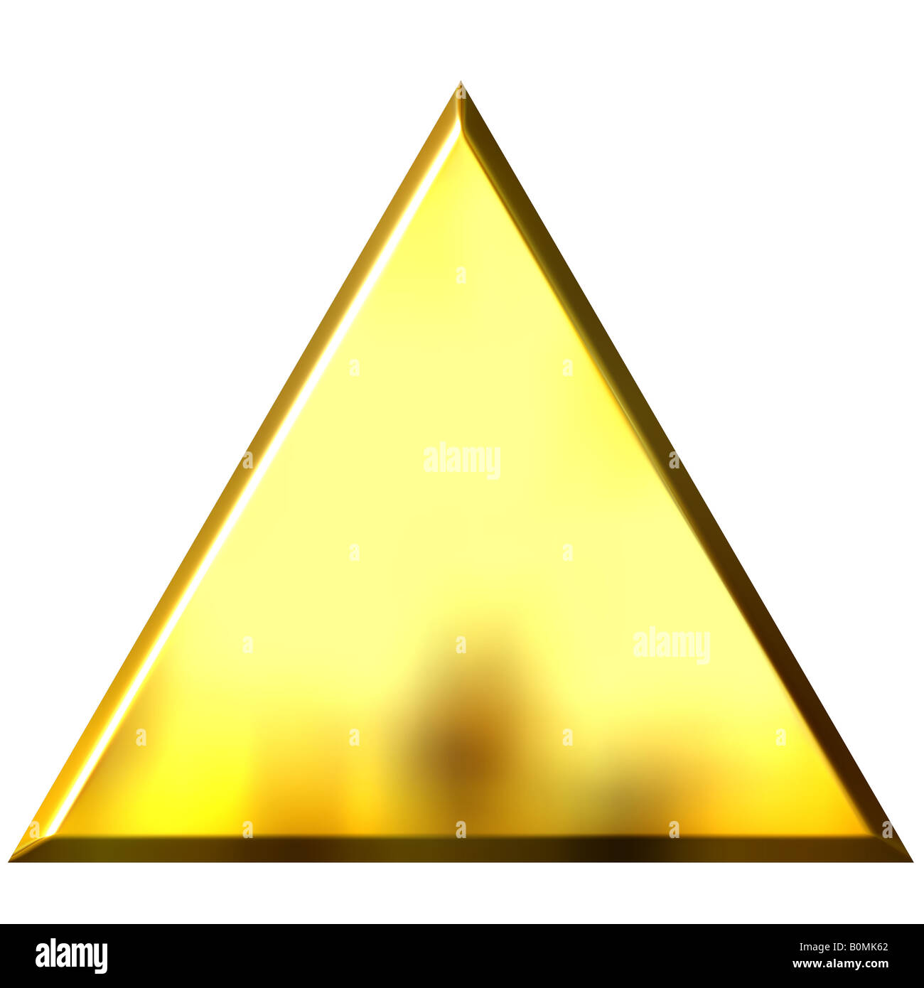 3d Golden Triangle Fotografía de stock Alamy