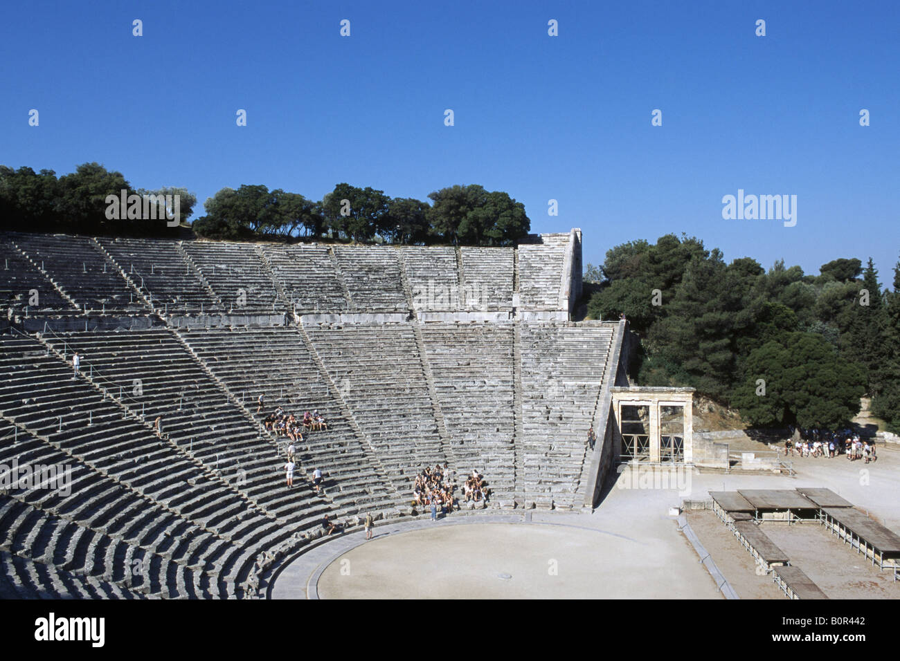 Epidauro Peloponnes Griechenland Foto de stock