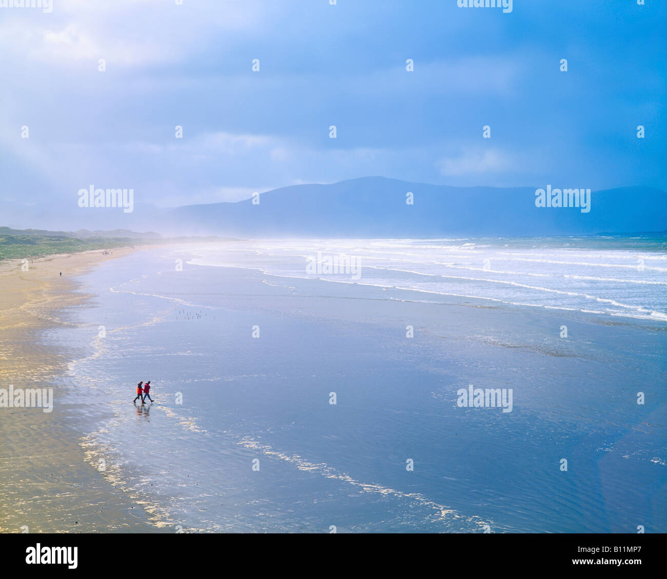 Playa de pulgada, la península Dingle, Condado de Kerry, Irlanda Foto de stock