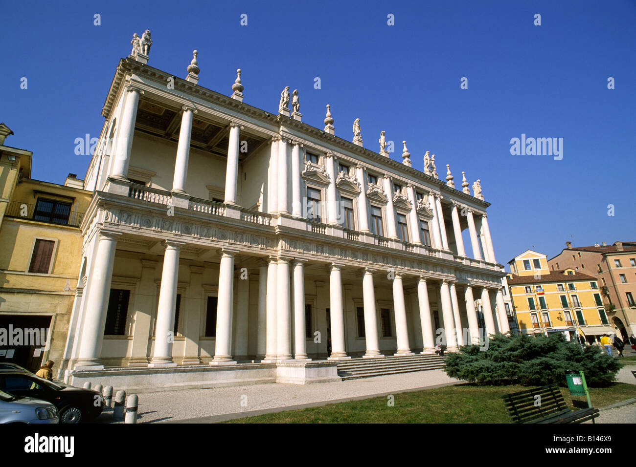Italia, Venecia, Vicenza, el palacio Chiericati, museo de la ciudad Foto de stock