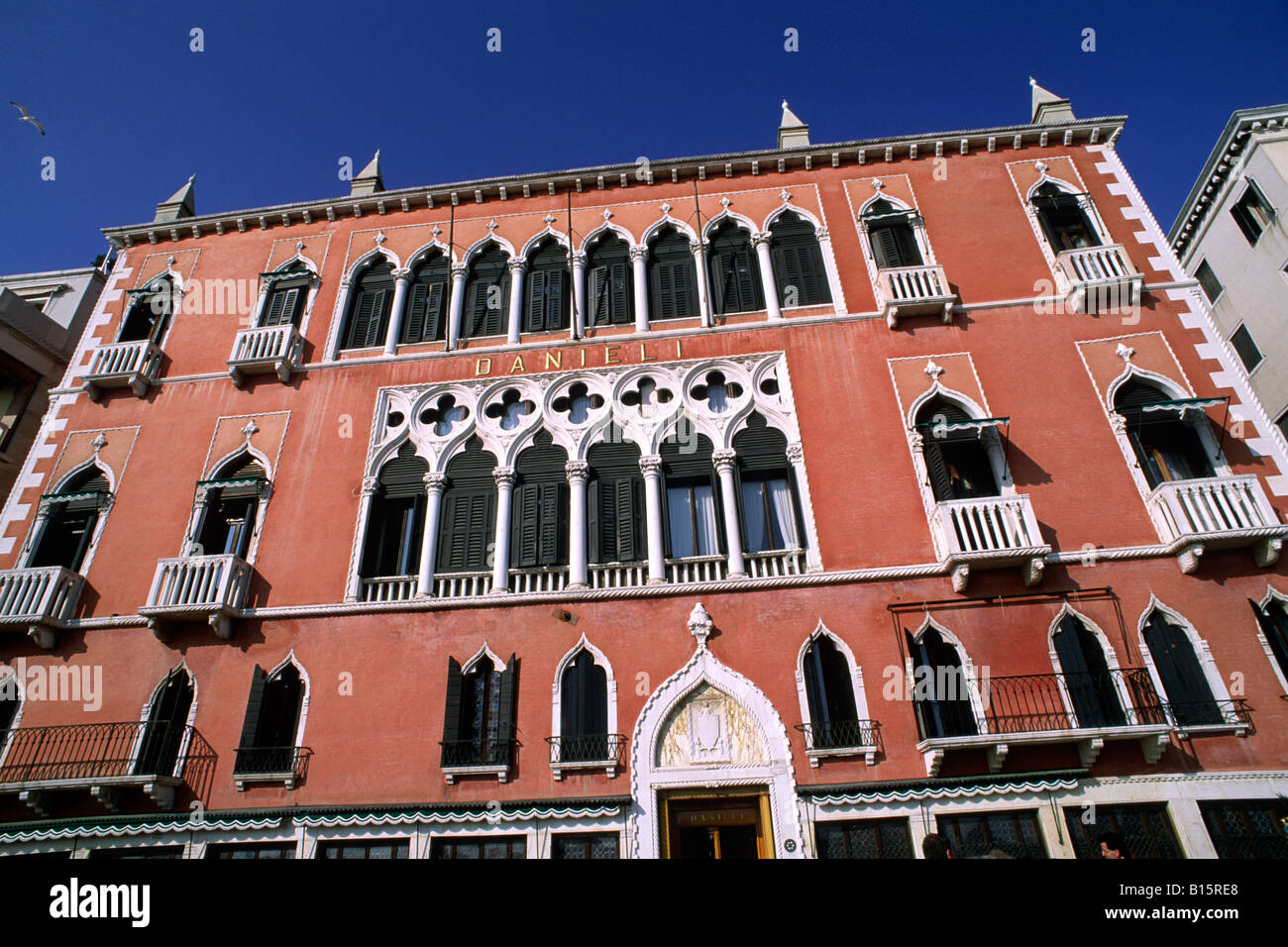 Italia, Venecia, Danieli hotel de 5 estrellas Foto de stock