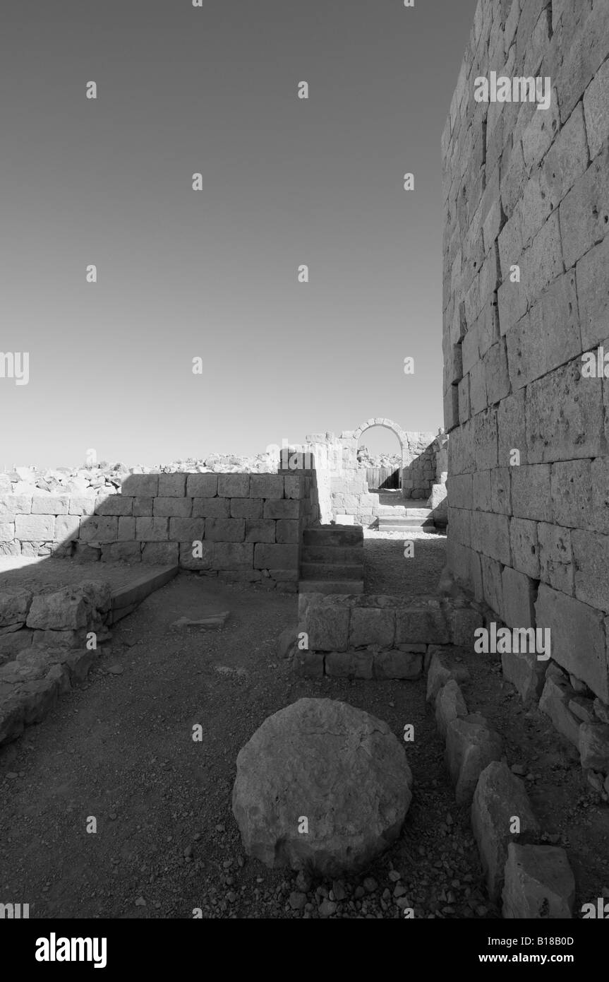 Ciudad de avdat (oboda Nabateo) ciudad fundada 3ciento AEC Foto de stock