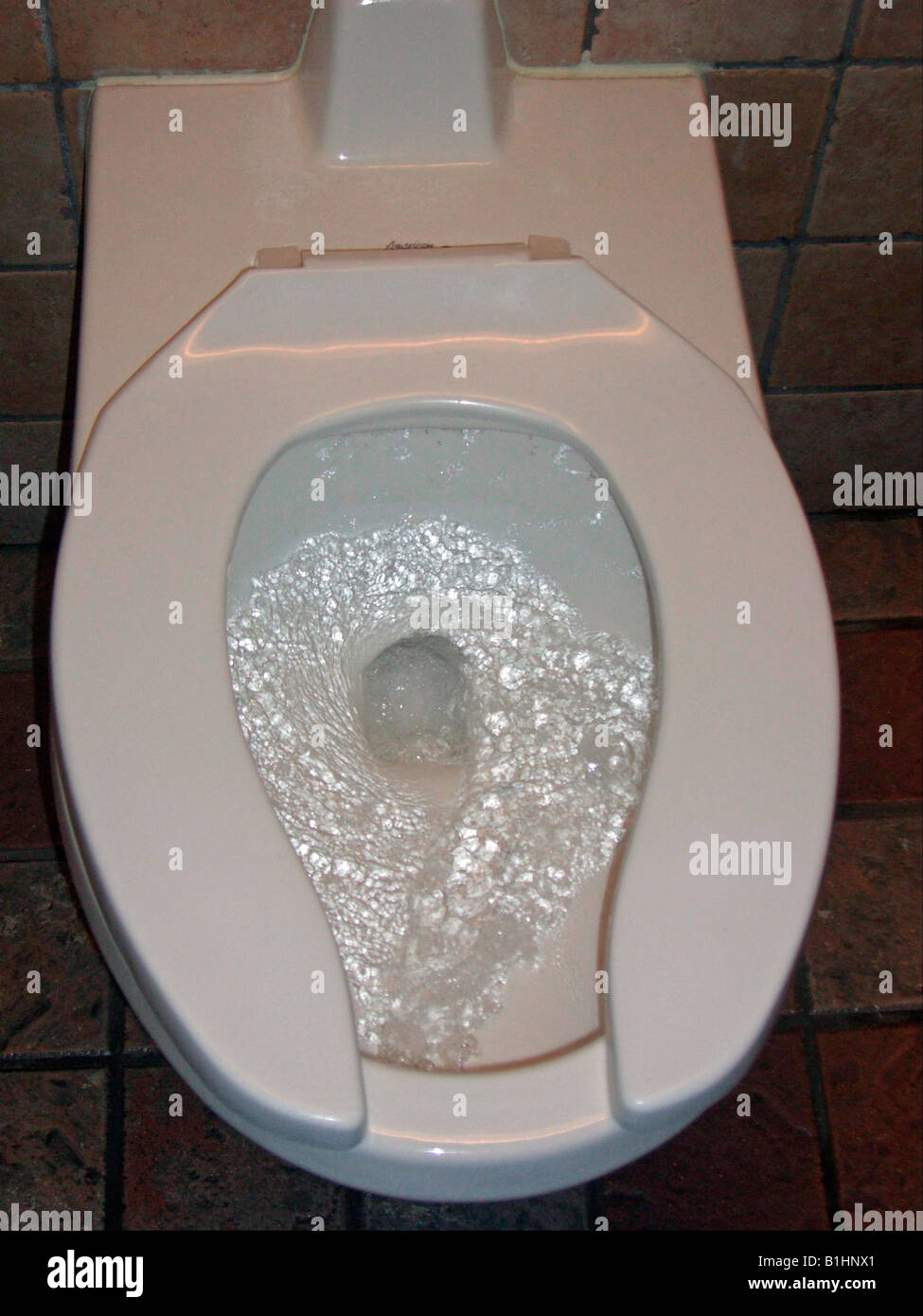 Aseo de Flushing Foto de stock