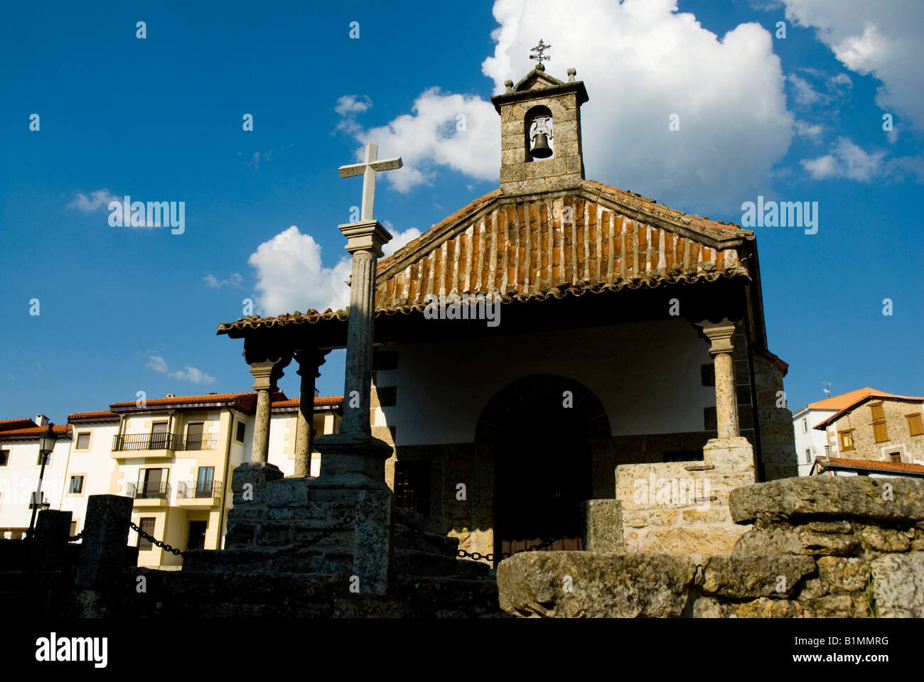 Ermita Santísimo Cristo del Refugio de candelario Salamanca provincia Castilla y León España región Foto de stock