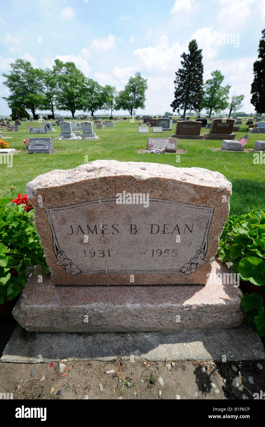 James dean grave park cemetery fotografías e imágenes de alta resolución Alamy