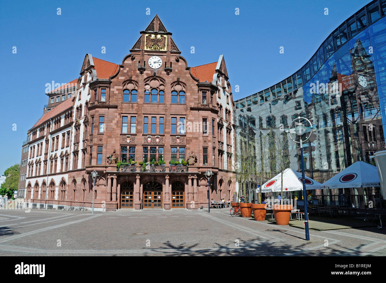 Old Town Hall, Berswordt Halle, Dortmund, Renania del Norte-Westfalia, Alemania, Europa Foto de stock
