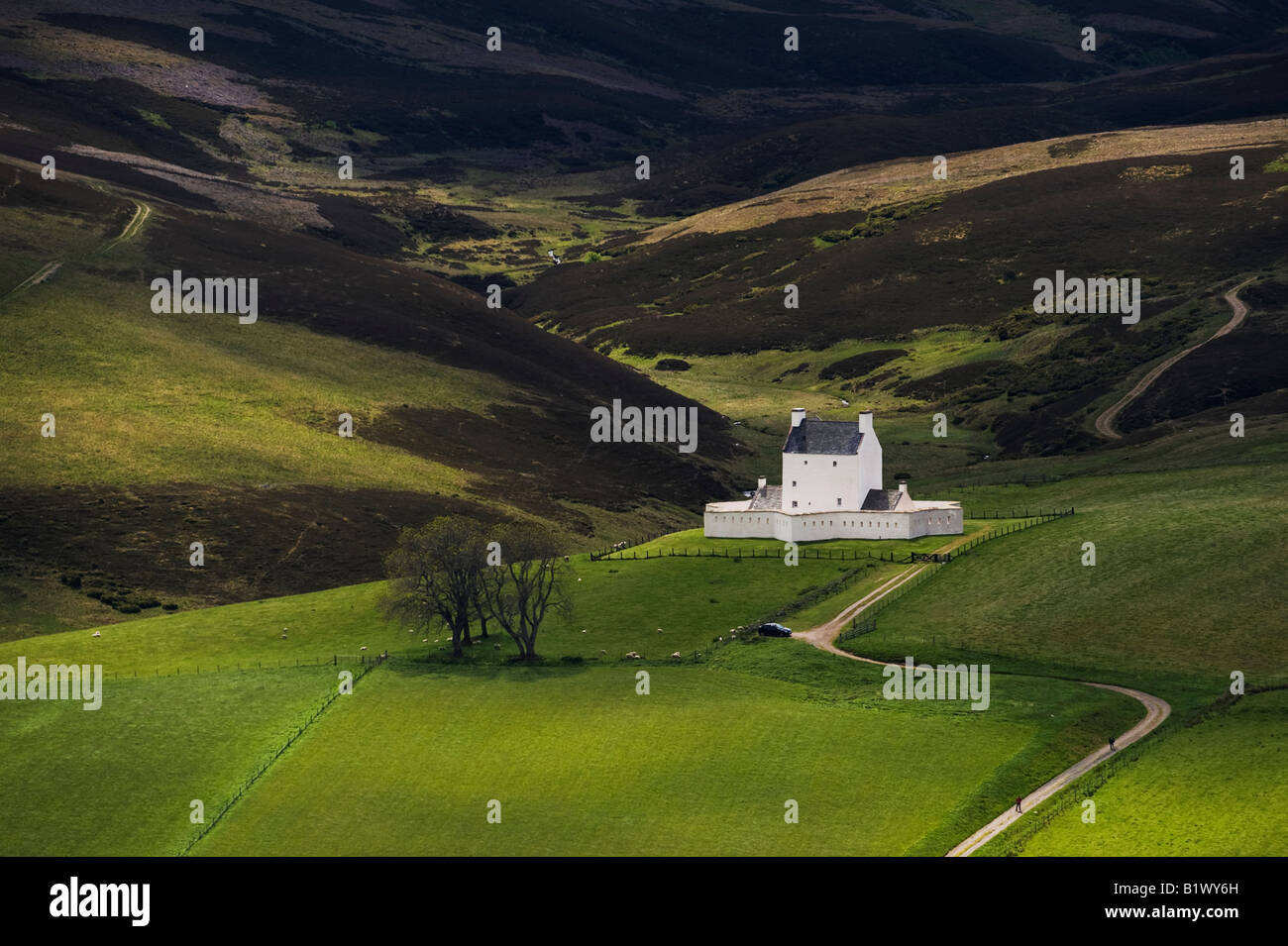 Corgarff Castle, Highlands, Escocia Foto de stock