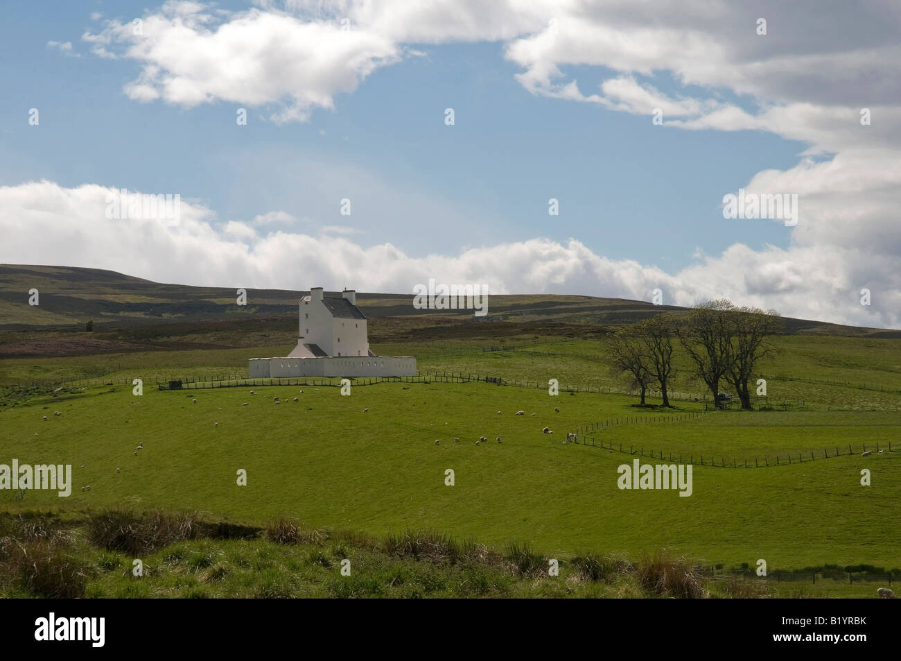 Corgarff Castle, Cockbridge, Strathdon, aberdeenshire, Highlands escocesas Foto de stock