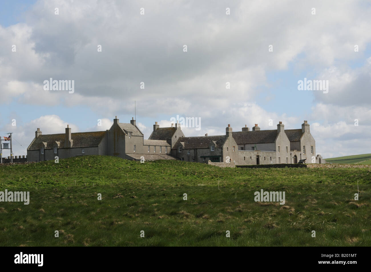Casa Skaill en Orkney Foto de stock