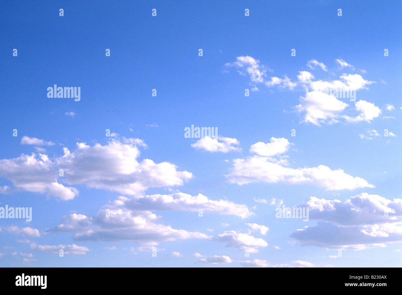 Nubes en el cielo Foto de stock