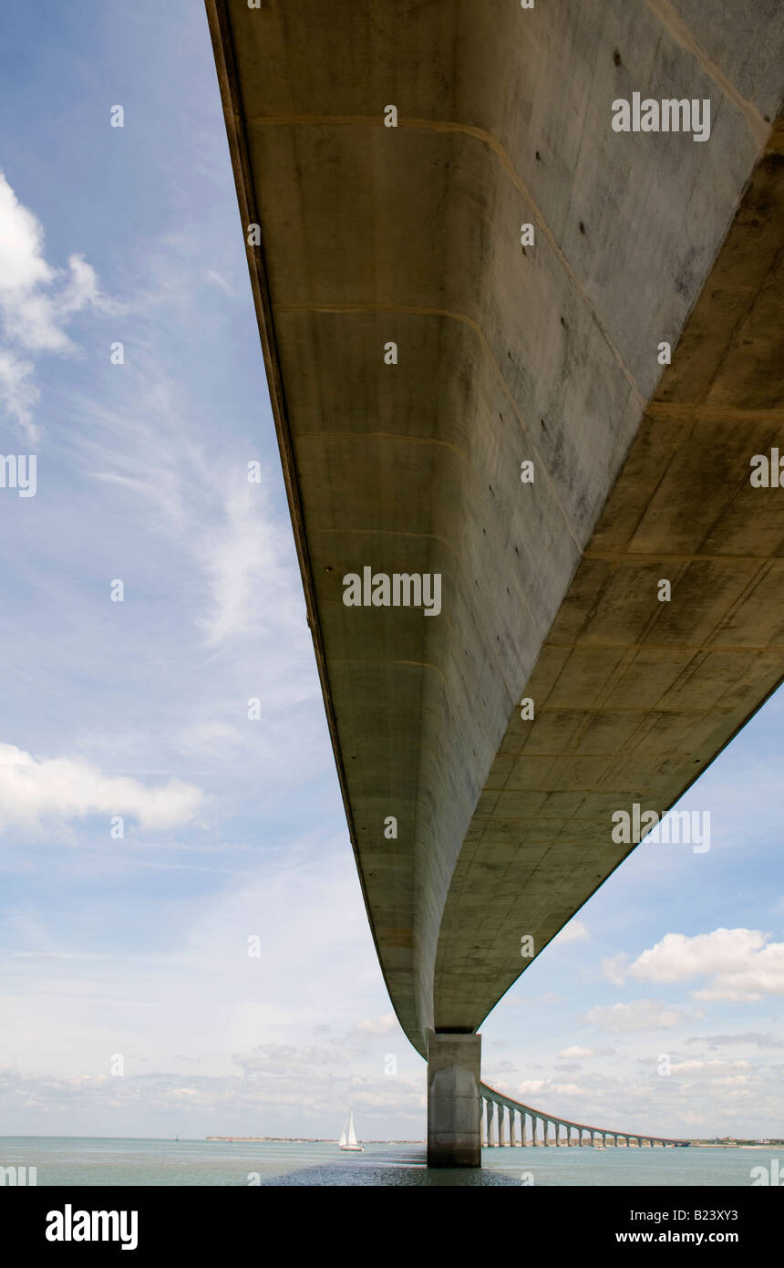 Pont de Re, Ile de Re, Francia. Foto de stock