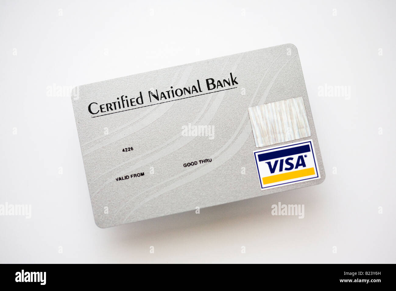 Tarjeta de Crédito Visa Foto de stock
