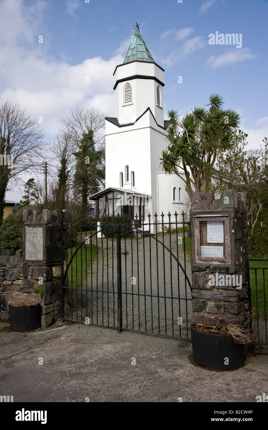 Iglesia Sneem, Condado de Kerry, Irlanda Foto de stock