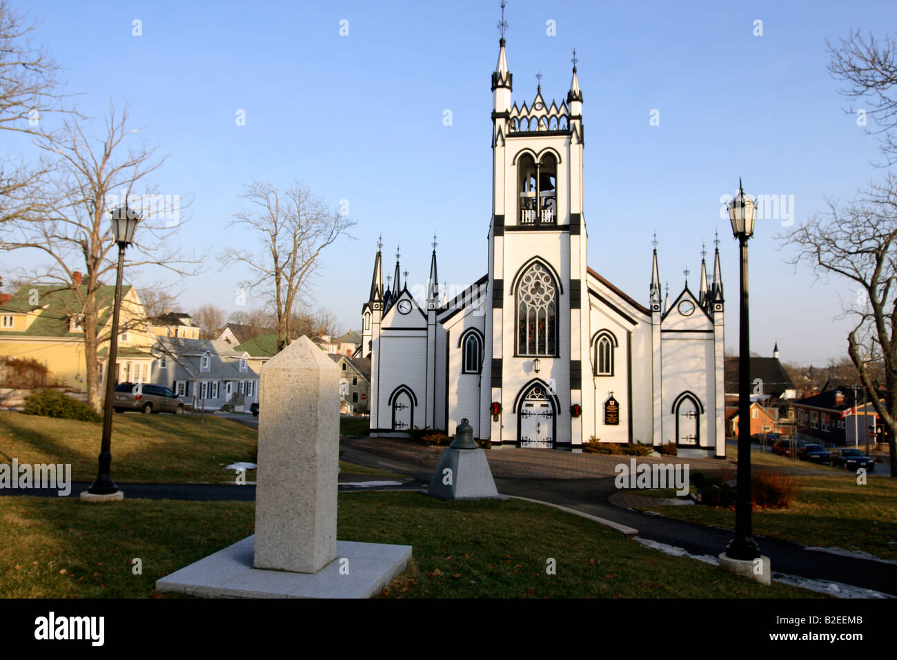 Iglesia de san juan de lunenburg fotografías e imágenes de alta