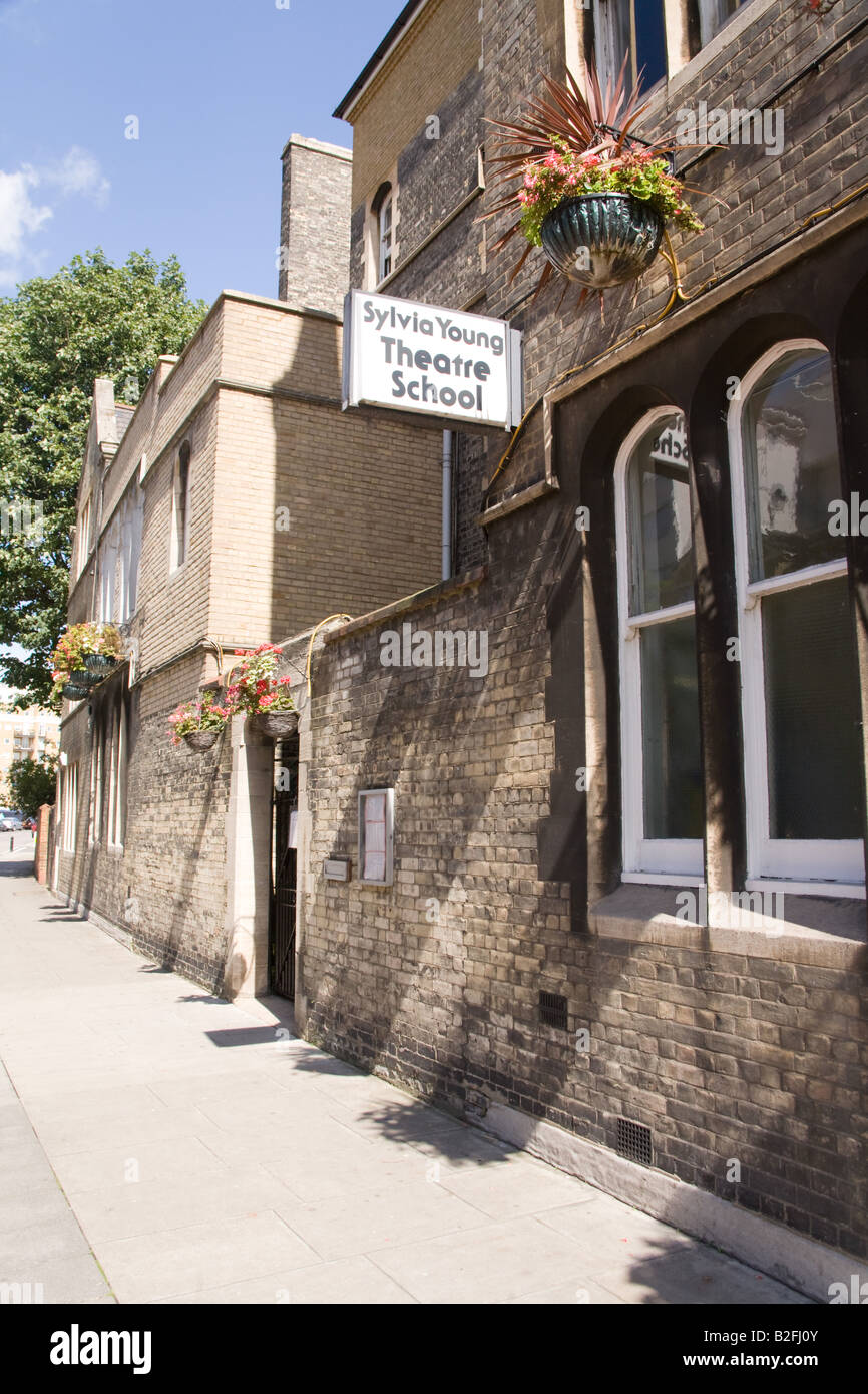 Sylvia Young Theatre School de Londres, Inglaterra Foto de stock