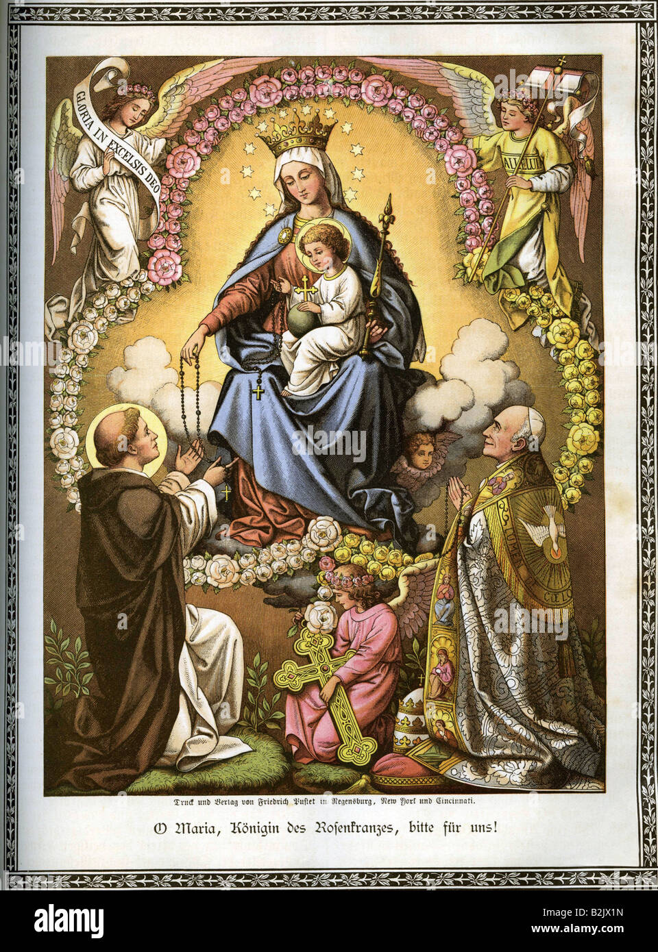 Virgen del rosario fotografías e imágenes de alta resolución - Alamy