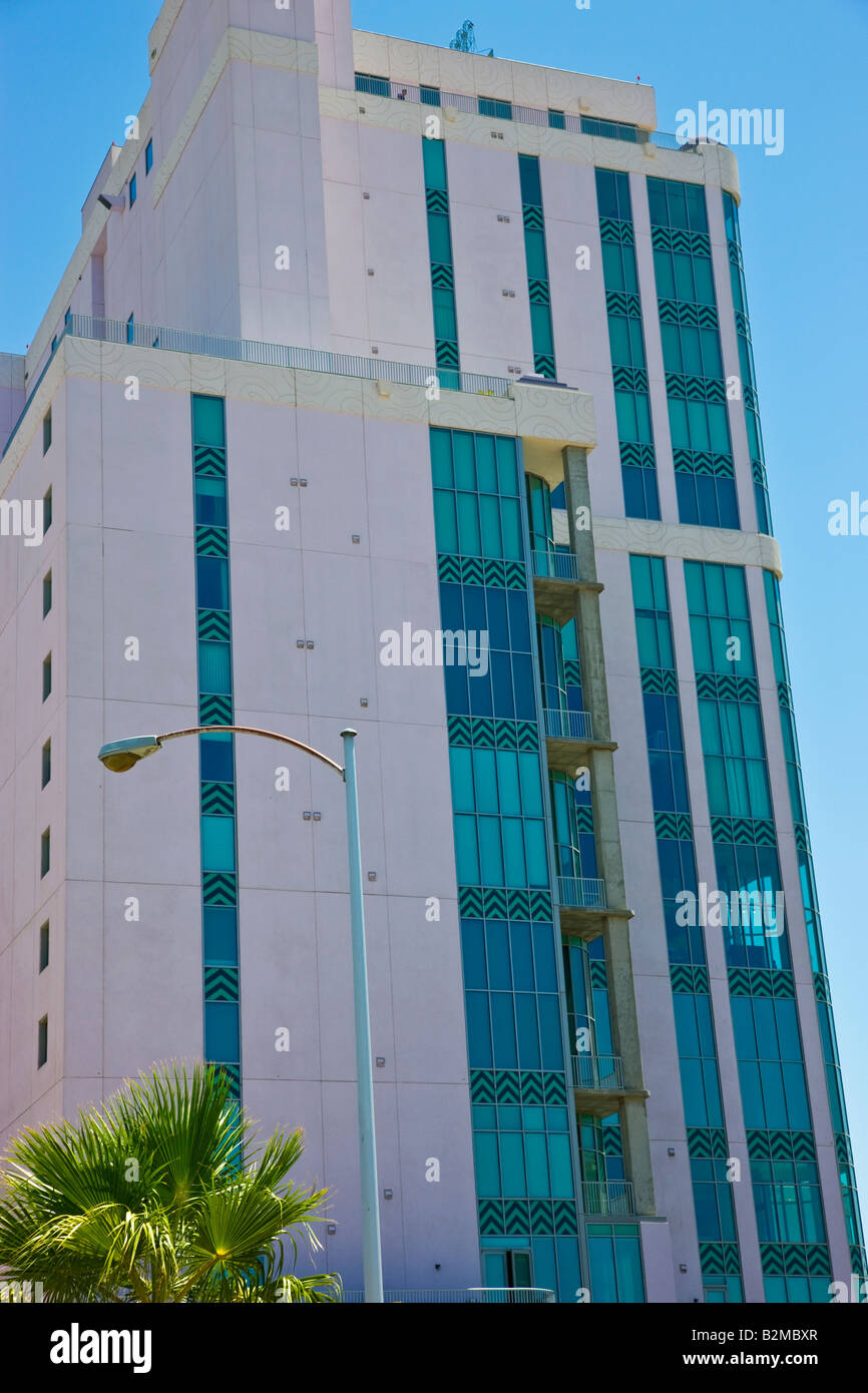 Edificio de estilo Art Deco, Las Vegas, Nevada Fotografía de stock Alamy