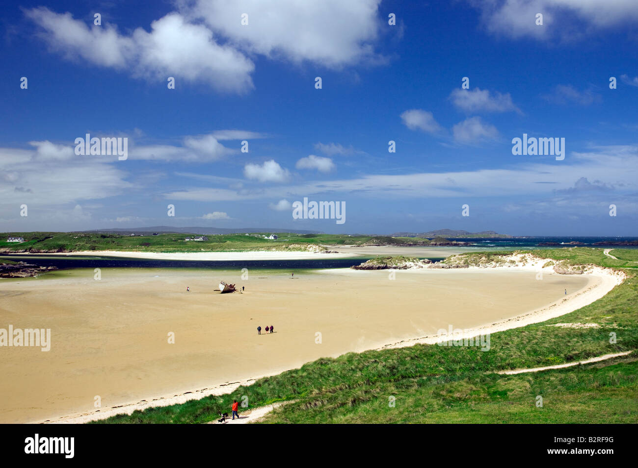 Gweedore bahía Donegal, Irlanda Foto de stock