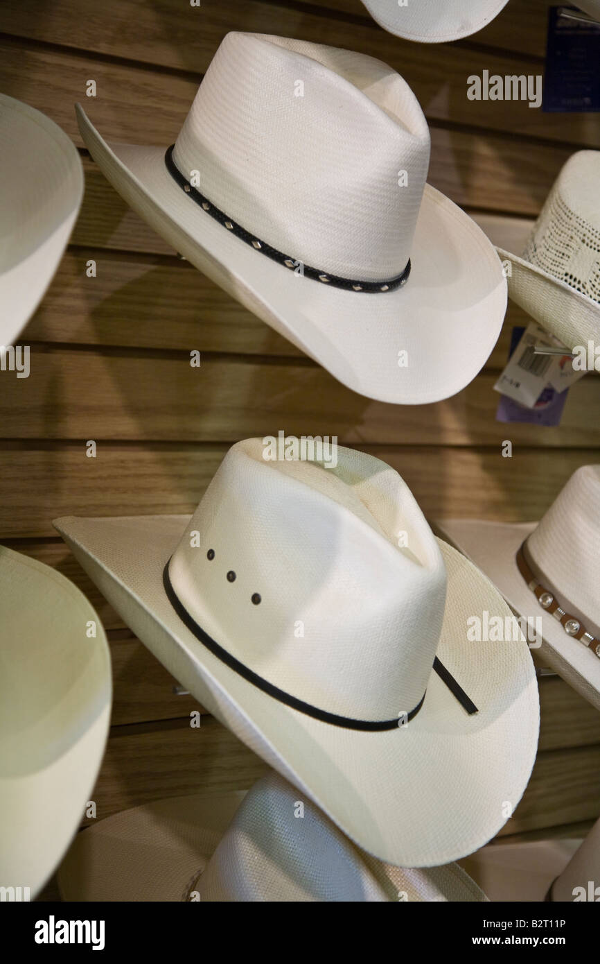 Sombreros vaqueros para la venta en Arizona, EE.UU Fotografía de stock