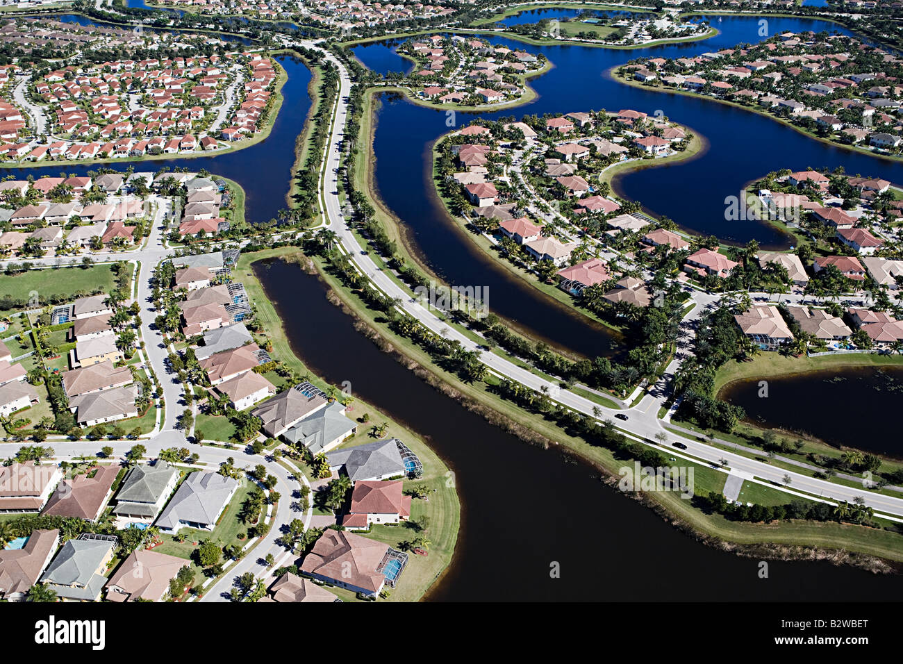 Desarrollo de la vivienda en Fort Lauderdale Foto de stock