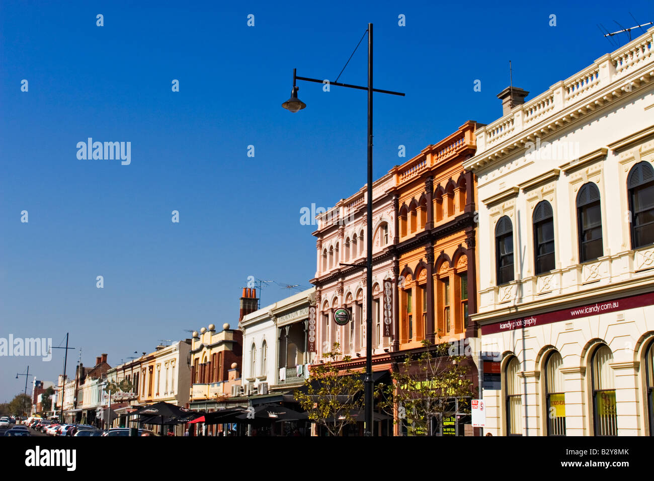 El barrio de Melbourne de Williamstown, irradia el encanto de su pasado marítimo.Melbourne Victoria Australia. Foto de stock