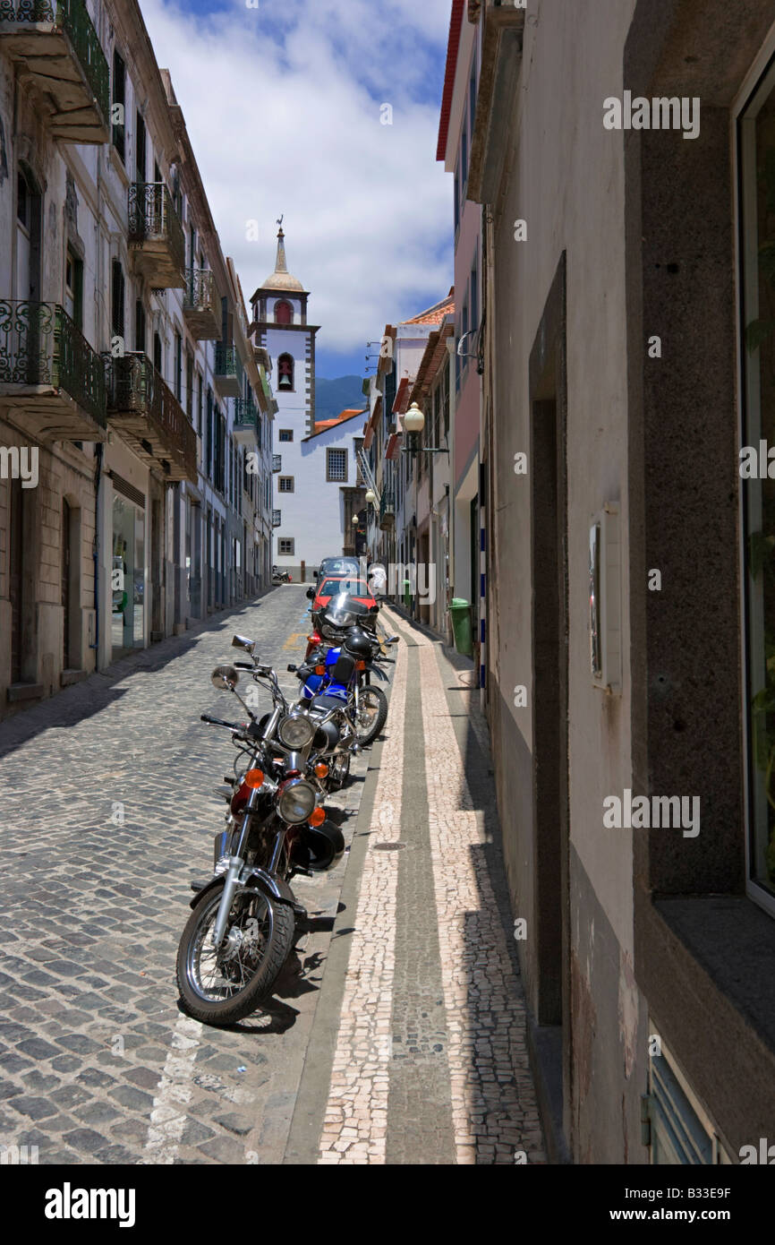 Madeira Street Scene Foto de stock