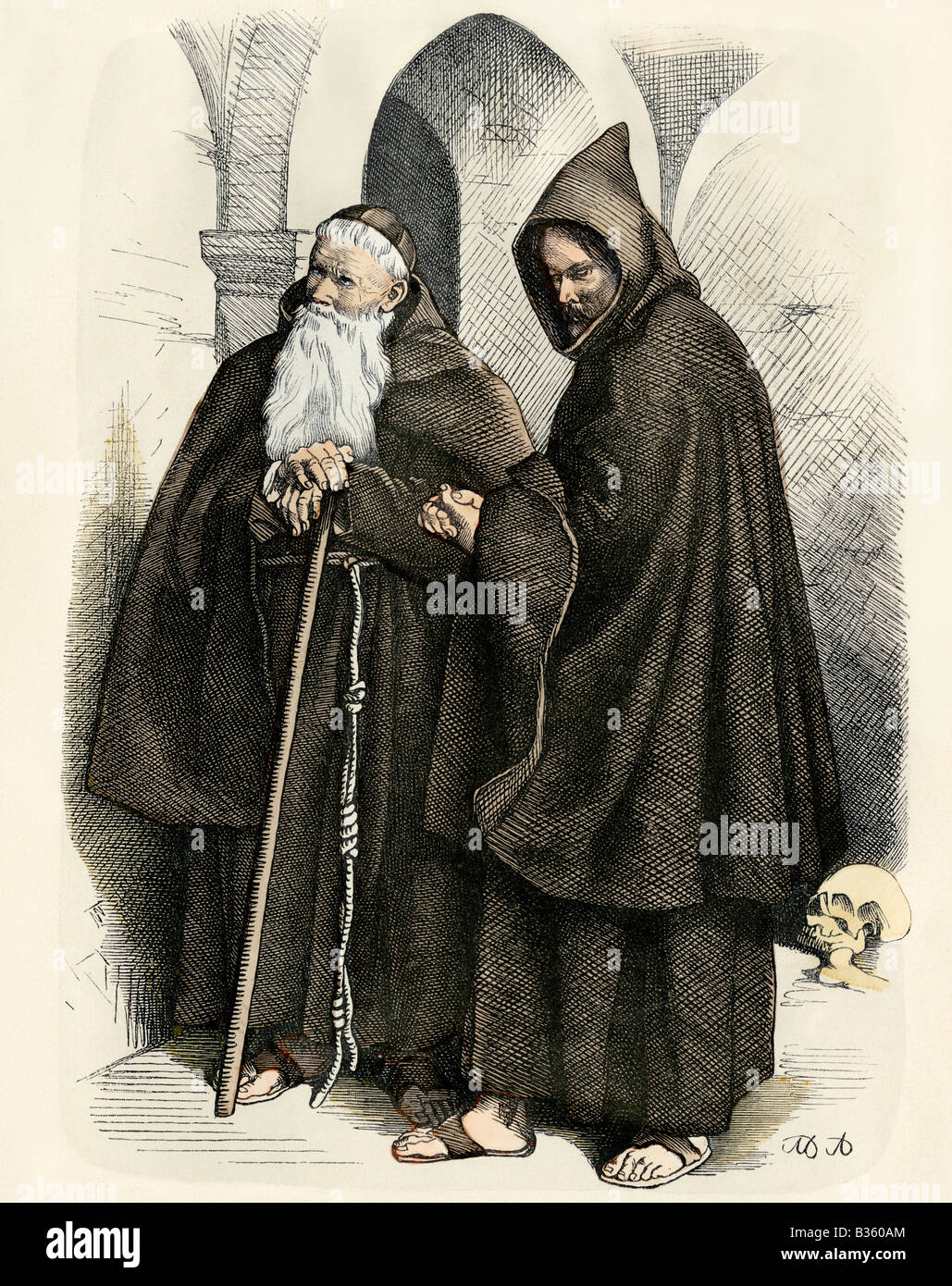 decidir Dónde ironía Monjes capuchinos fotografías e imágenes de alta resolución - Alamy