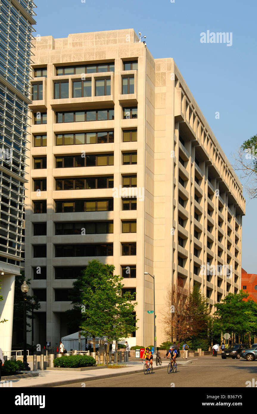 La sede del Fondo Monetario Internacional, Washington, D C, EE.UU. Foto de stock