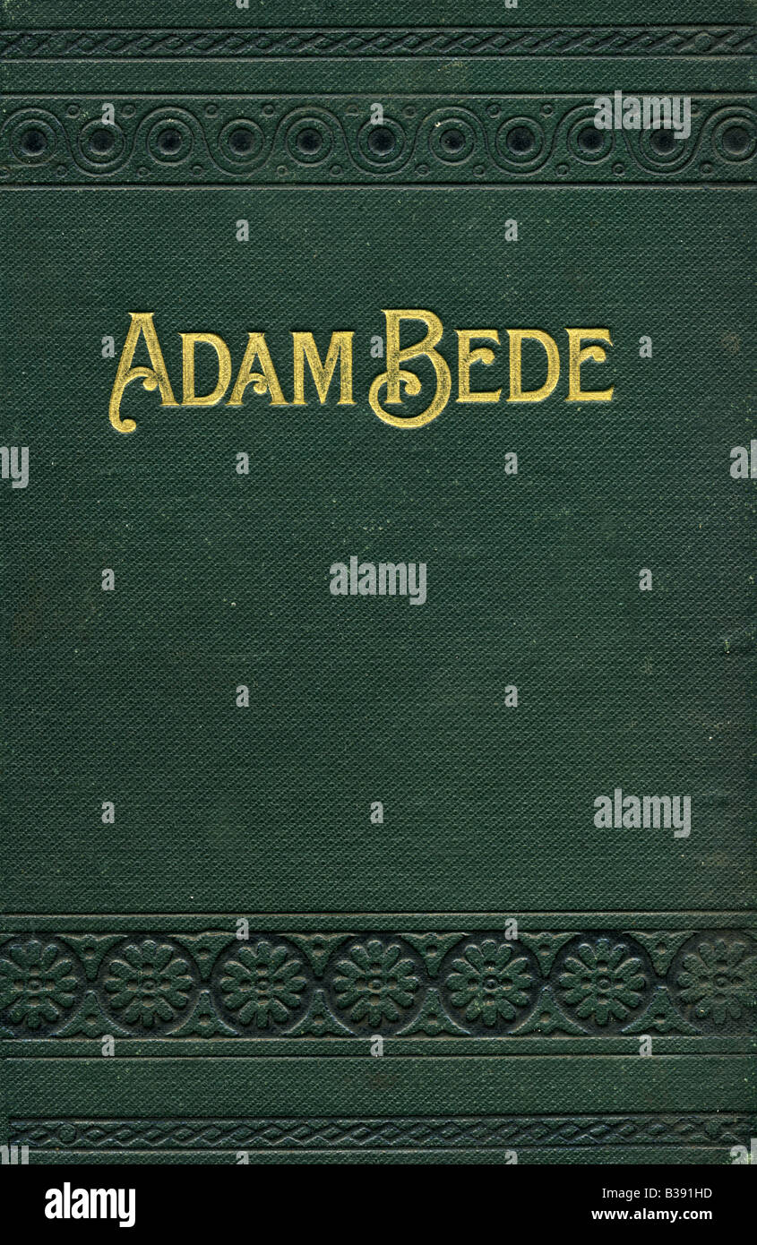 Edición victoriana de Adam Bede por George Eliot SÓLO PARA USO EDITORIAL Foto de stock