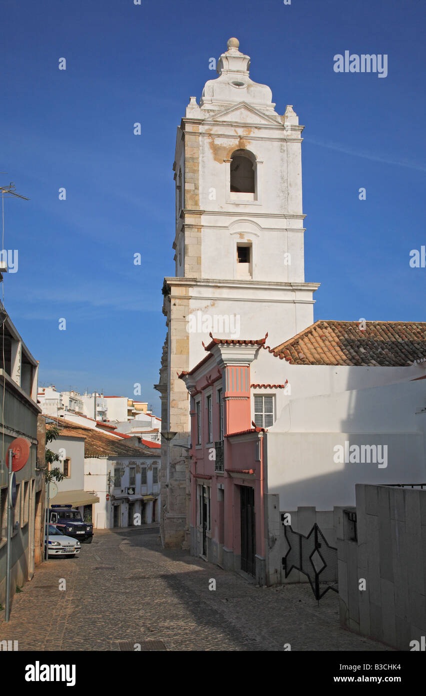 Iglesia Igreja de Santo Antonio Lagos Algarve Portugal Foto de stock
