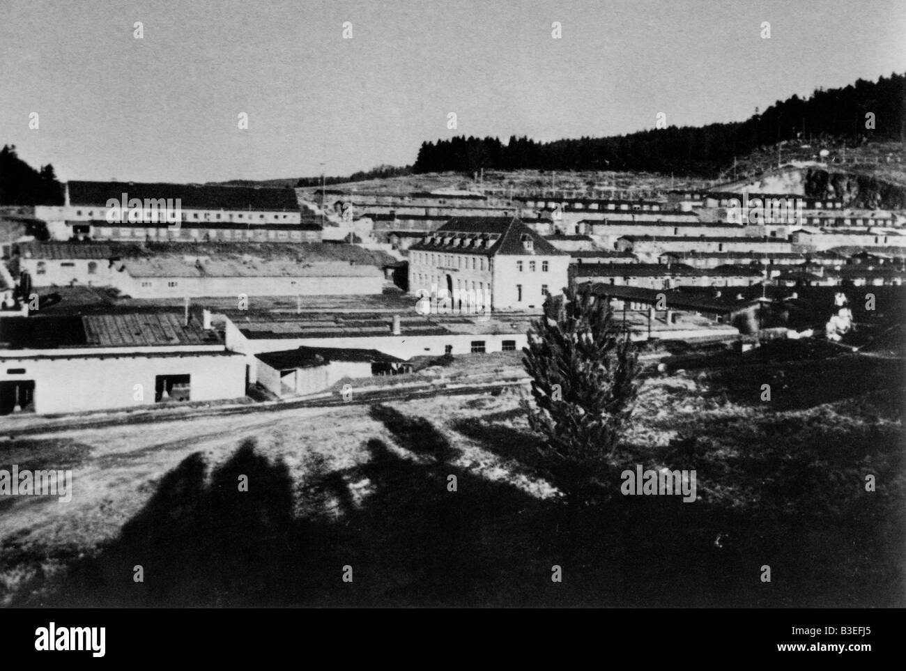 Campo de Concentración de Flossenbürg / / 1945 Fotografía de stock Alamy