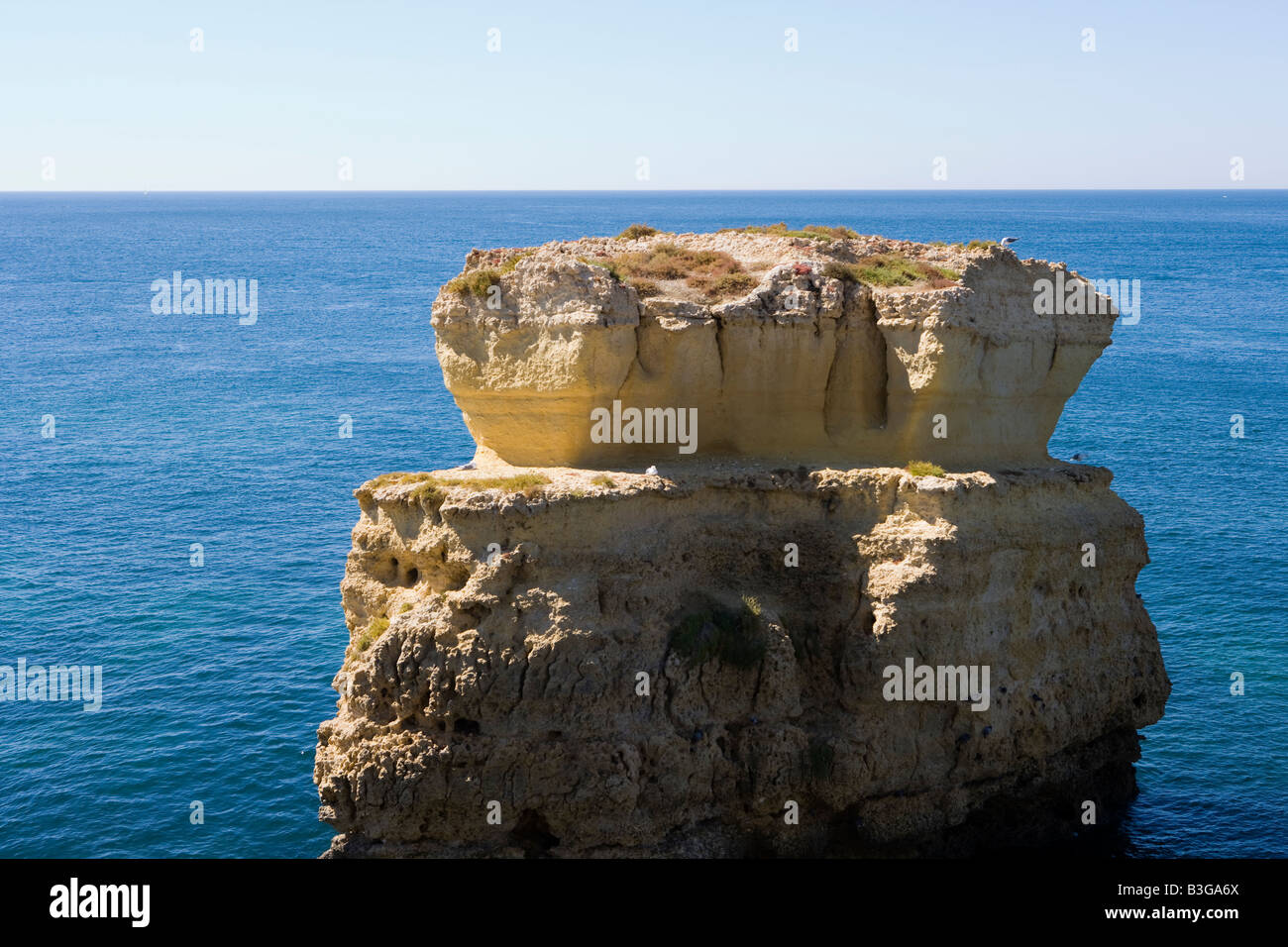 Isla de la roca Foto de stock