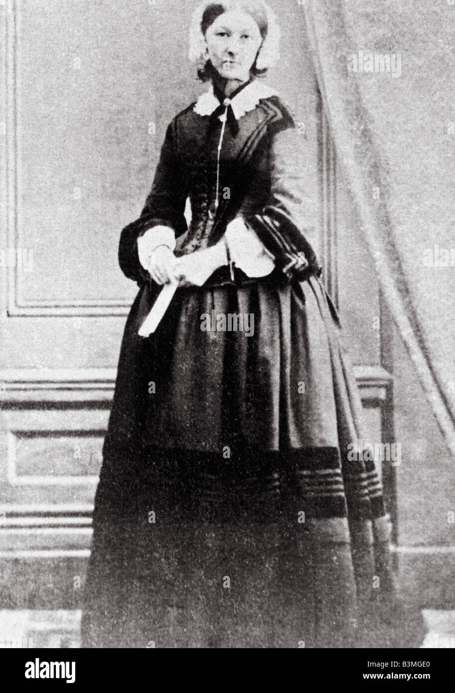 FLORENCE NIGHTINGALE, enfermera inglesa y reformador del hospital 1820 a 1910 Foto de stock