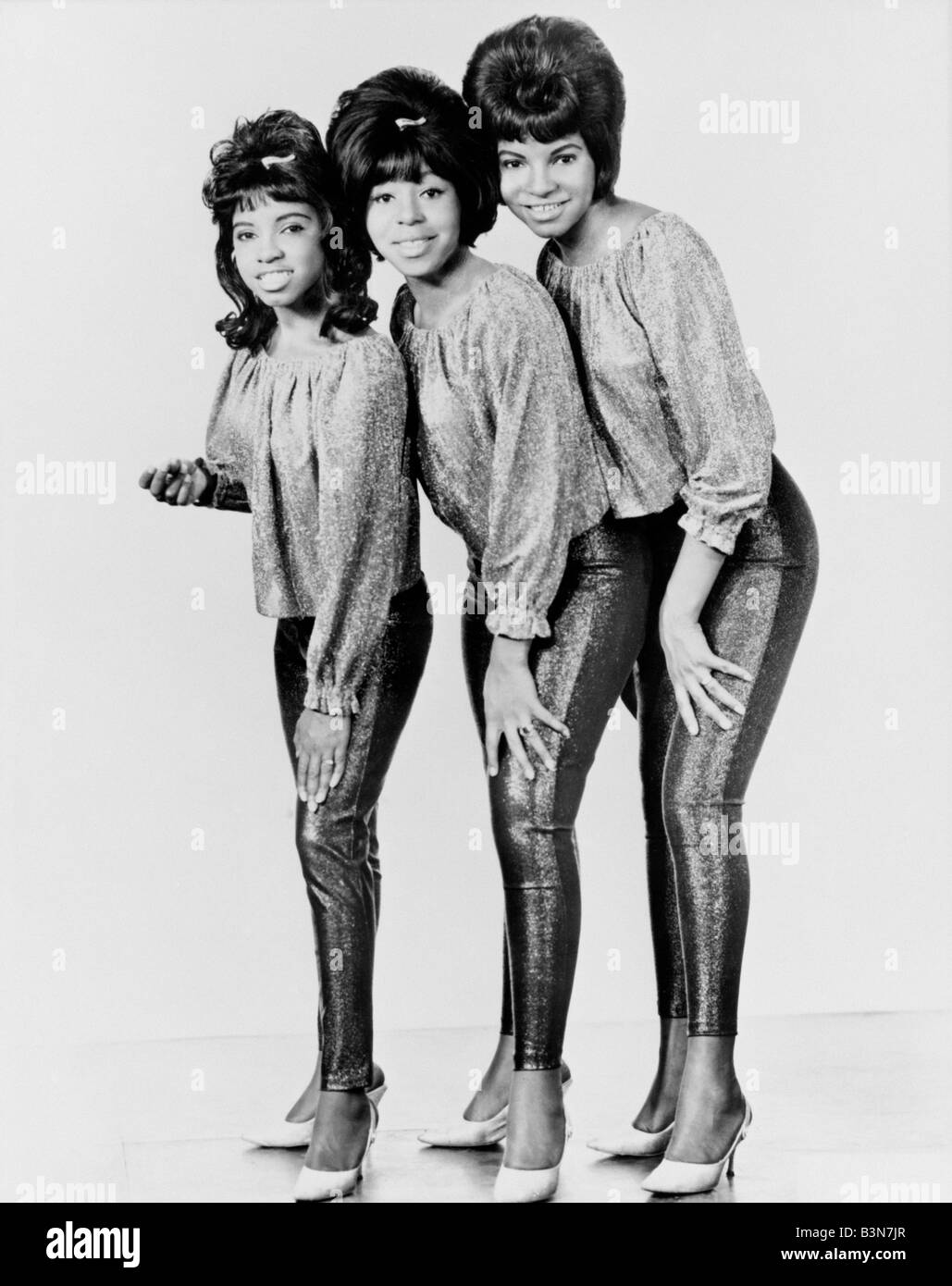 DIXIE CUPS US grupo vocal en 1964 Foto de stock