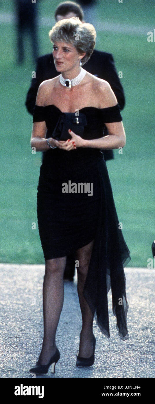 Princess diana in black dress fotografías e imágenes de alta resolución -  Alamy