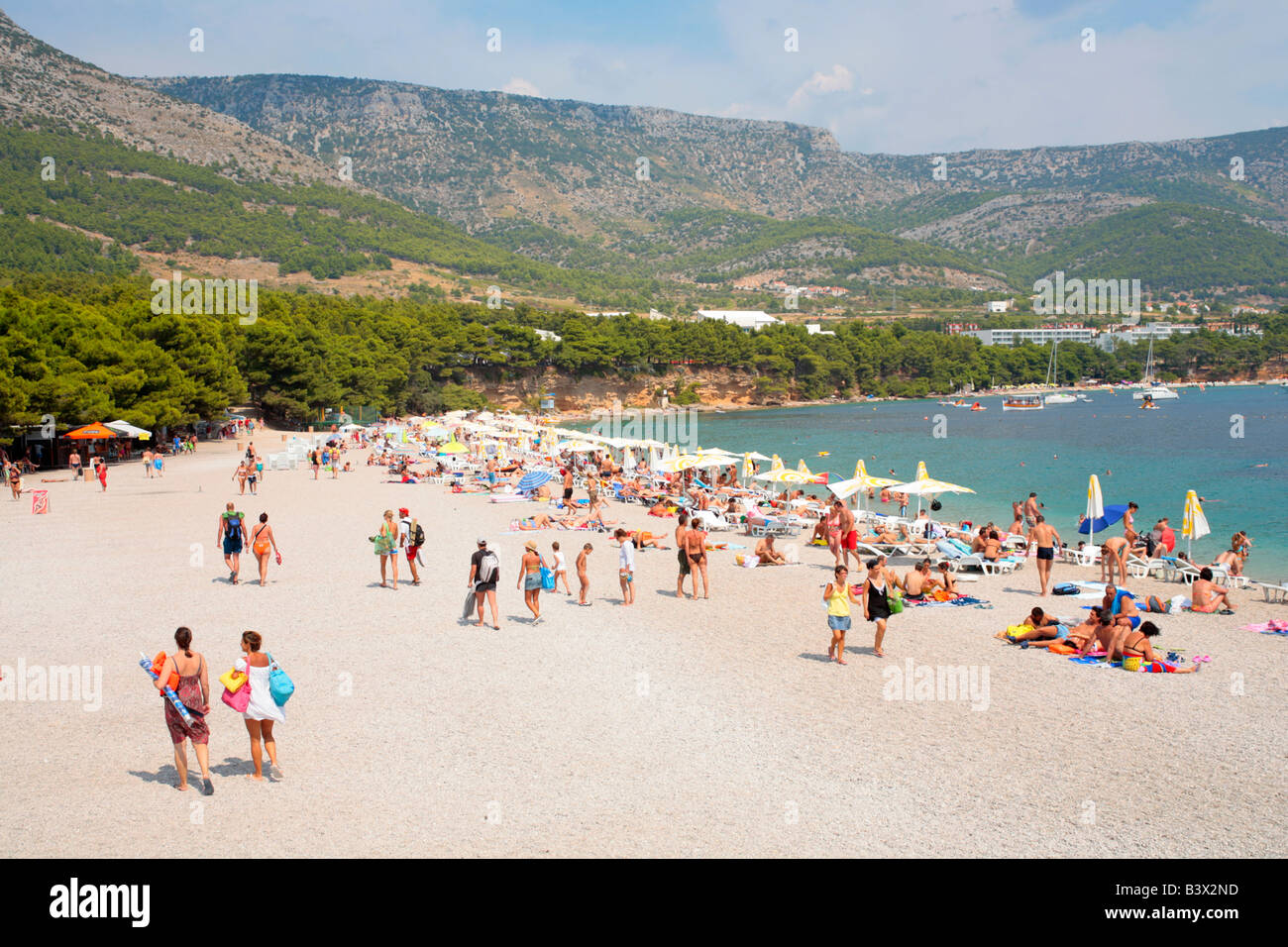 La Playa Mas Famosa De Croacia El Cuerno De Oro Zlatni Rat Cerca