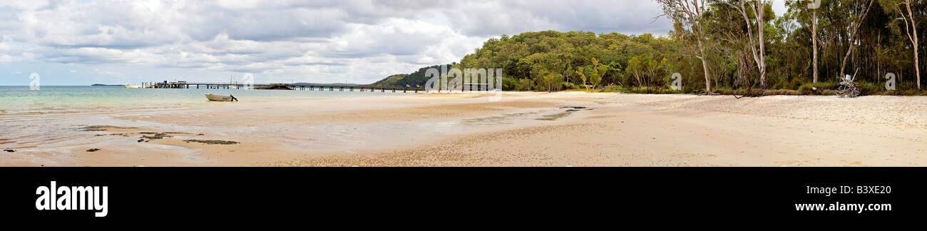 Kingfisher Bay Isla Fraser Queensland Australia Foto de stock