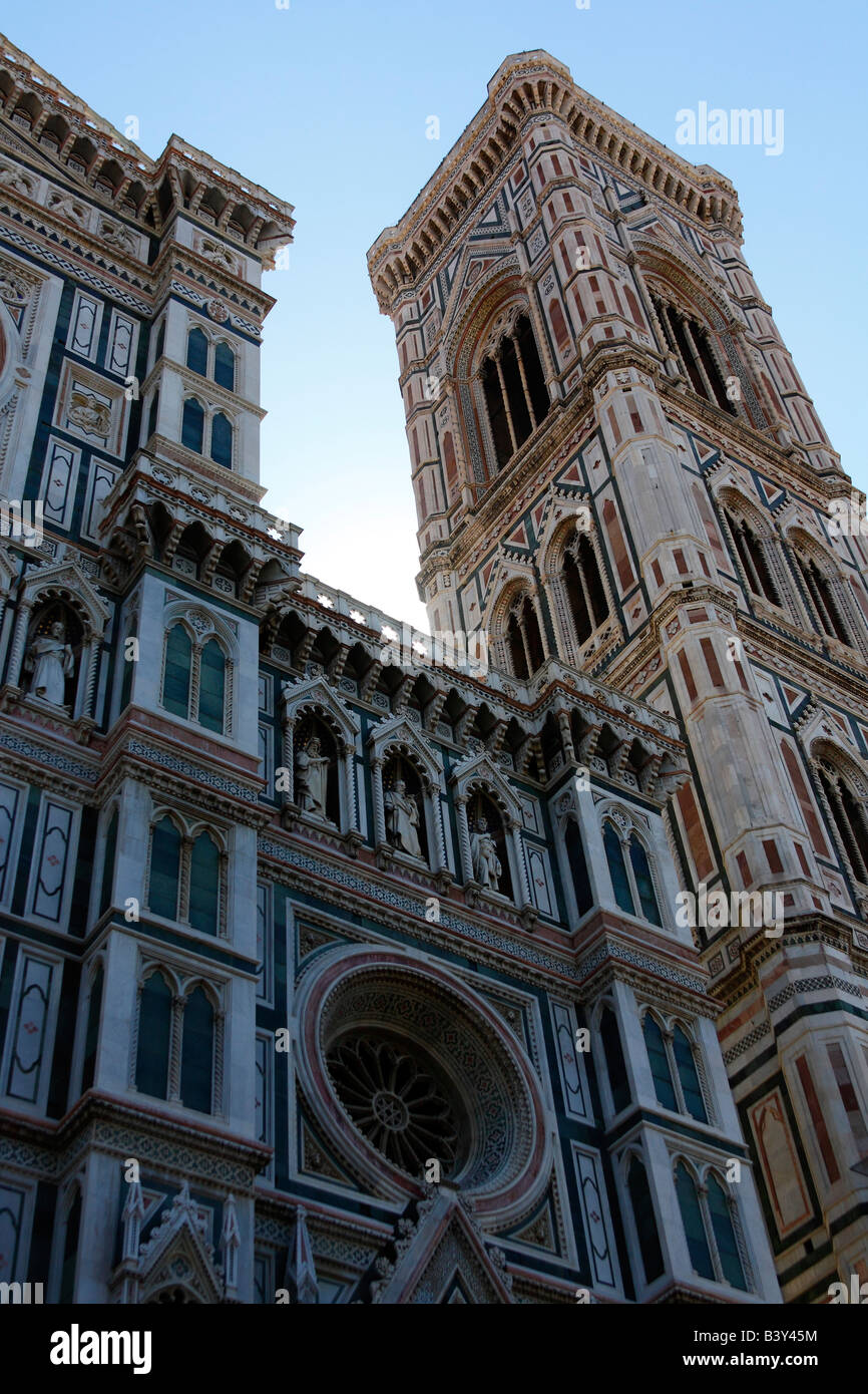 Santa Maria del Fiore o el Duomo, La Catedral de Florencia, Italia. Foto de stock