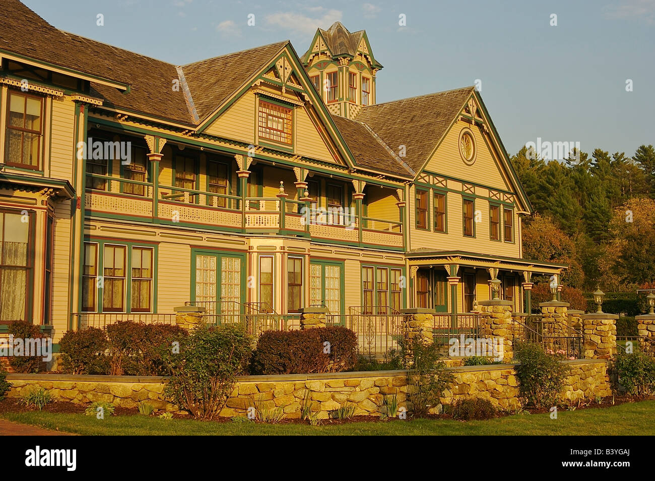 América del Norte, Estados Unidos, Nueva Hampshire, Marlow. Los árboles