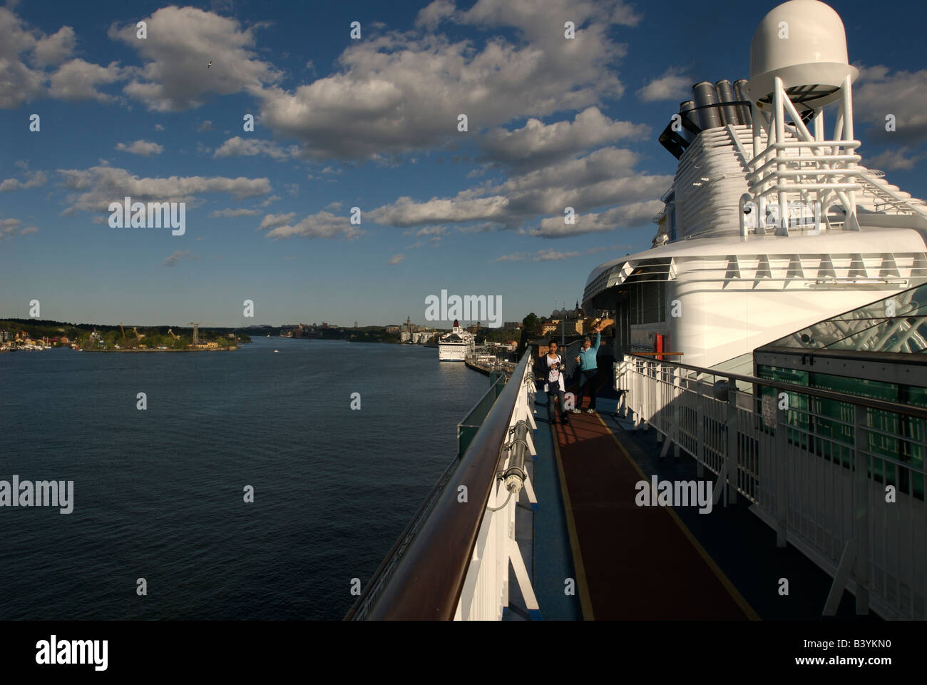 Birka cruceros al puerto de Estocolmo Fotografía de stock - Alamy