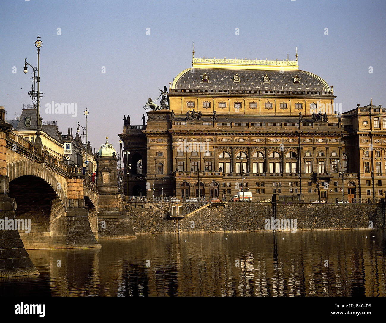 Geografía / viajes, Praga, República Checa / Praha, río Vltava, el
