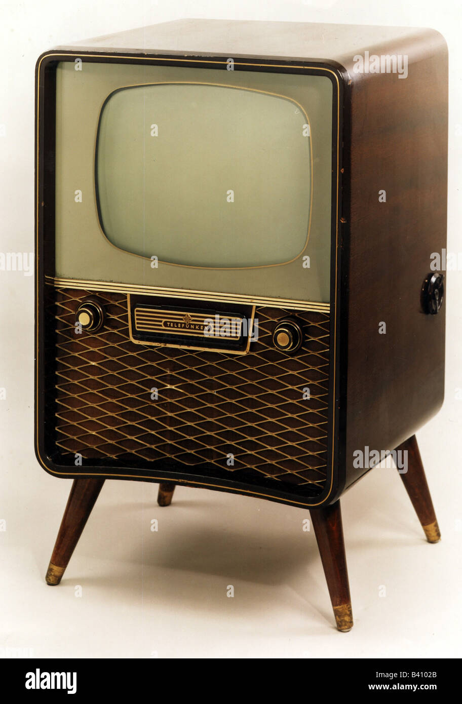 Televisión, Televisión por Telefunken, Alemania, 1956 Fotografía de stock -  Alamy